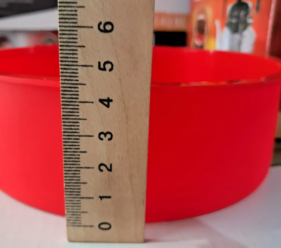 Форма силіконова кругла для випічки 16,3 см Червоний (SAM-7721) - фото 10