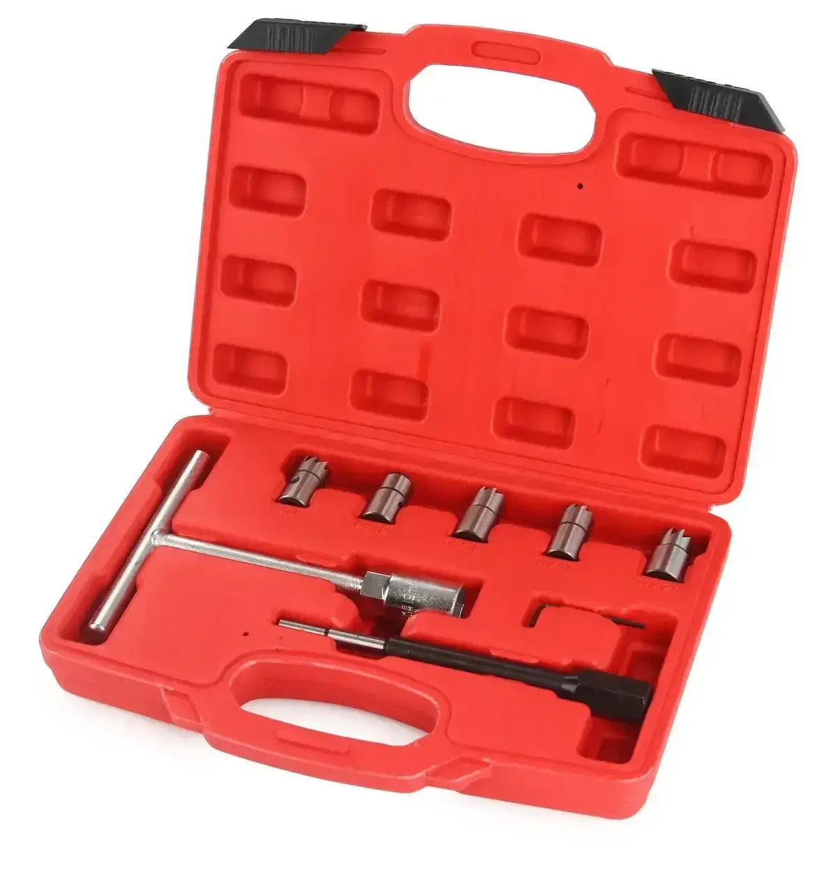 Набор фрез для посадочных мест форсунок Mar-Pol M57688 для дизельных двигателей стальные 7 пр. (33025491)