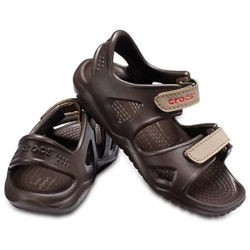 Босоножки Crocs Swiftwater River Sandal р. C10/EUR 27-28 Espresso/Khaki (7159147)