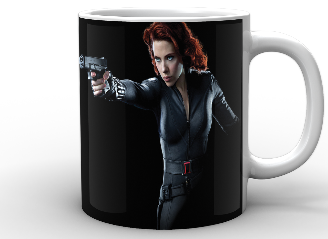 Чашка Geek Land Black Widow Черная Вдова выстрел BW.02.006
