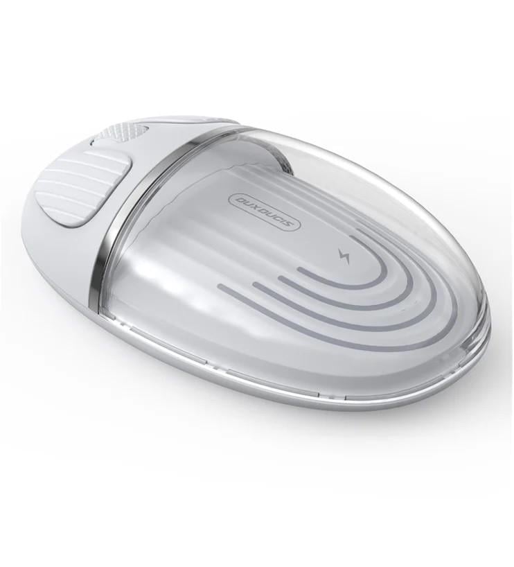 Мышка беспроводная Dux Ducis 2 режима подключения Bluetooth/2,4 GHz светодиодная для ноутбука/Mac/ПК White (6934913023235)