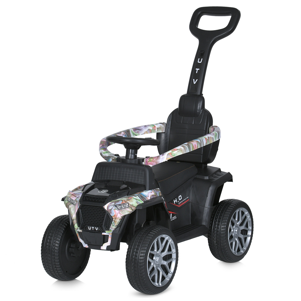 Дитячий електромобіль Bambi RAcer M 5732 з батьківською ручкою Білий (2368500744)