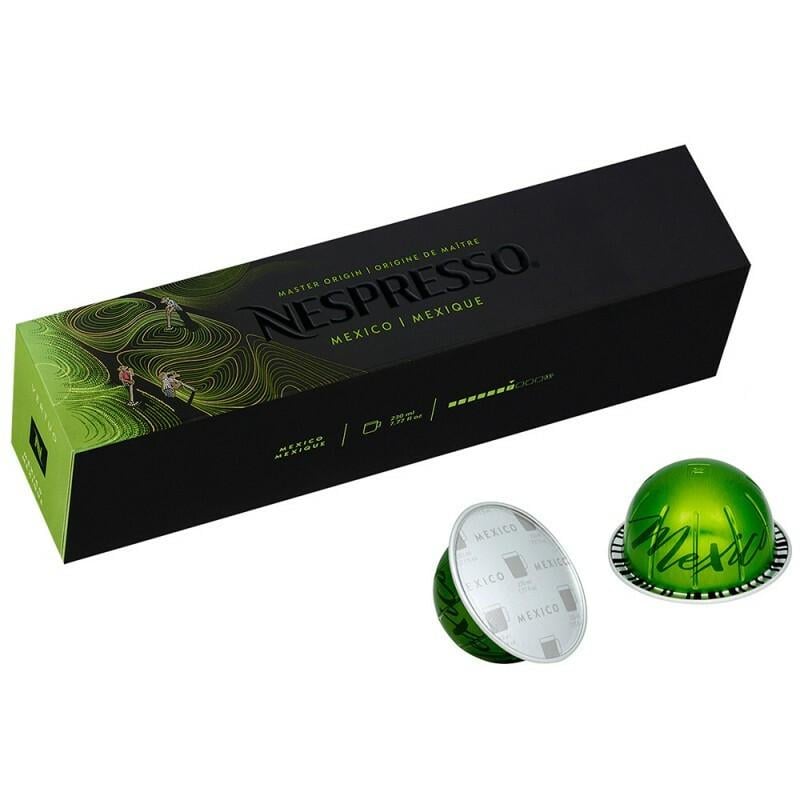Кофе в капсулах Nespresso Vertuo Master Origin Mexico 230 мл