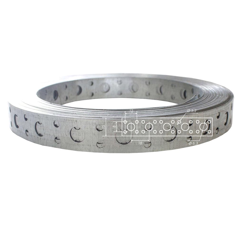 ᐉ Лента монтажная ЮГСТАЛЬ 15х0,55 мм 30 м (003) • Купить в Киеве ...