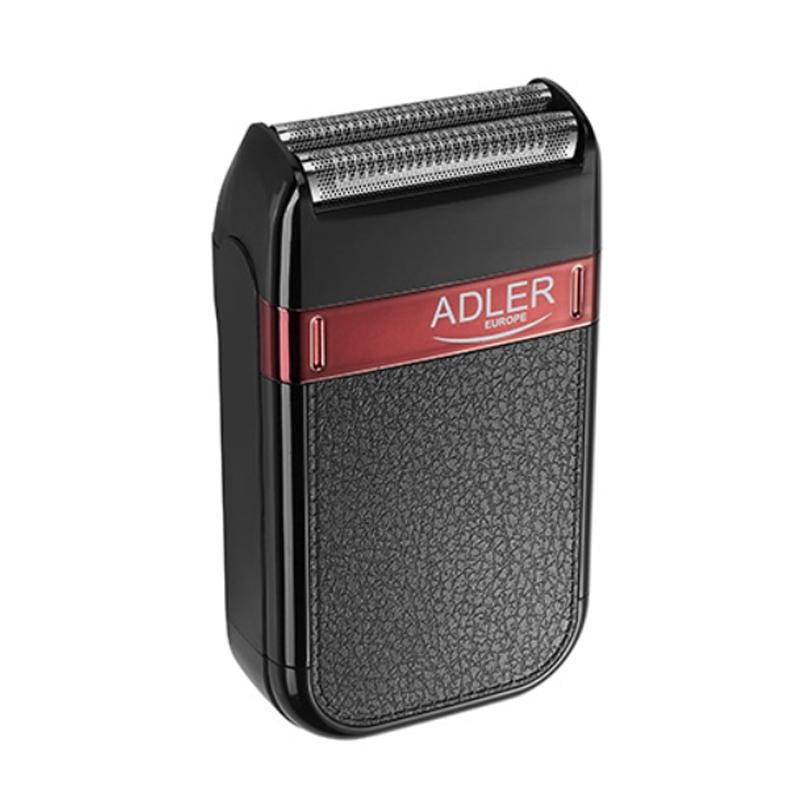 Електробритва сіткова чоловіча Adler AD 2923 Travel бездротова акумуляторна машинка з USB зарядкою Чорний