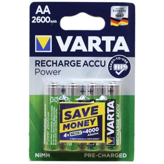 Аккумулятор Varta HR06 АА 2600 mAh 4 шт.