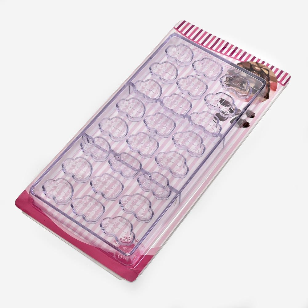 Форма для шоколада акрил R92211-27.5 Машинки 24 шт. 13,5х27,5х2 см (2200000327192)