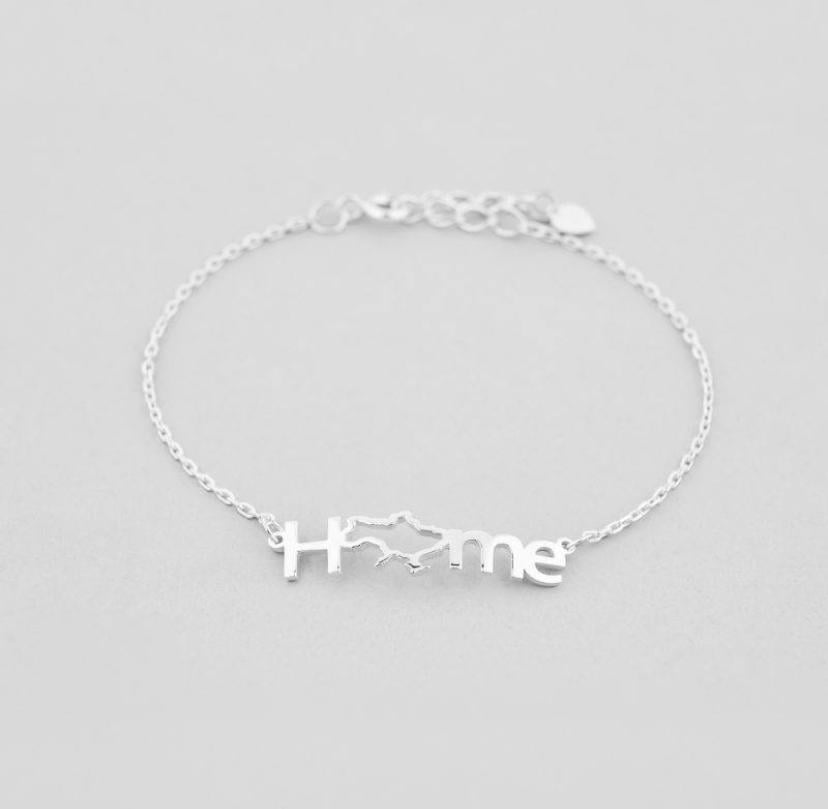 Браслет серебряный Home проба 925 16 см Белый