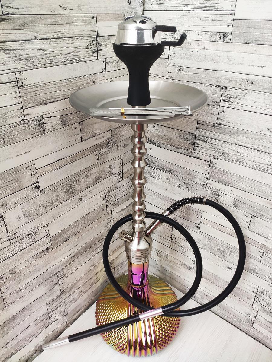 Кальян Hookah Infinity 2019G Plus 79 см на 1 персону Silver - фото 9