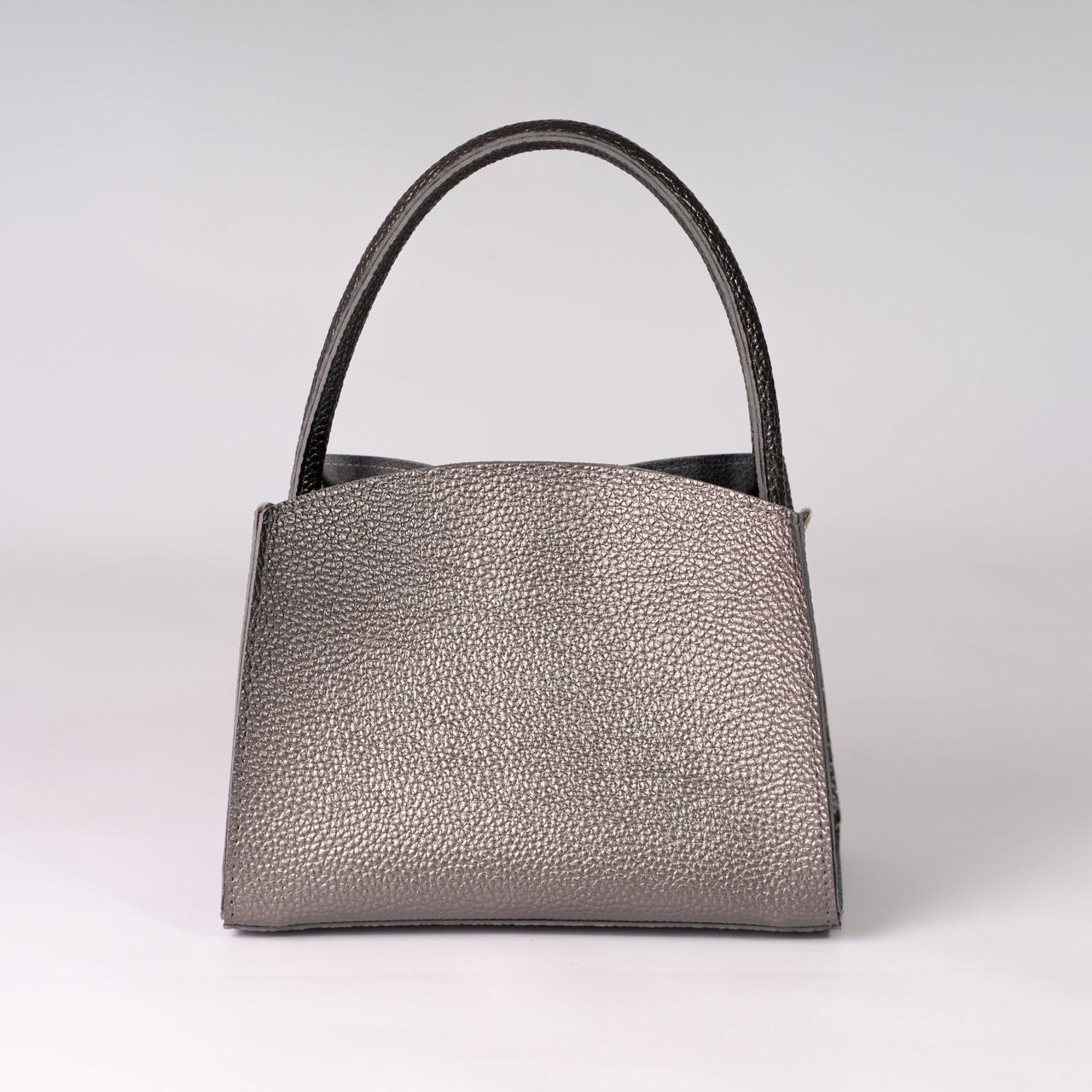 Сумка женская кросс-боди XENIA № 09-24 Серый - фото 2