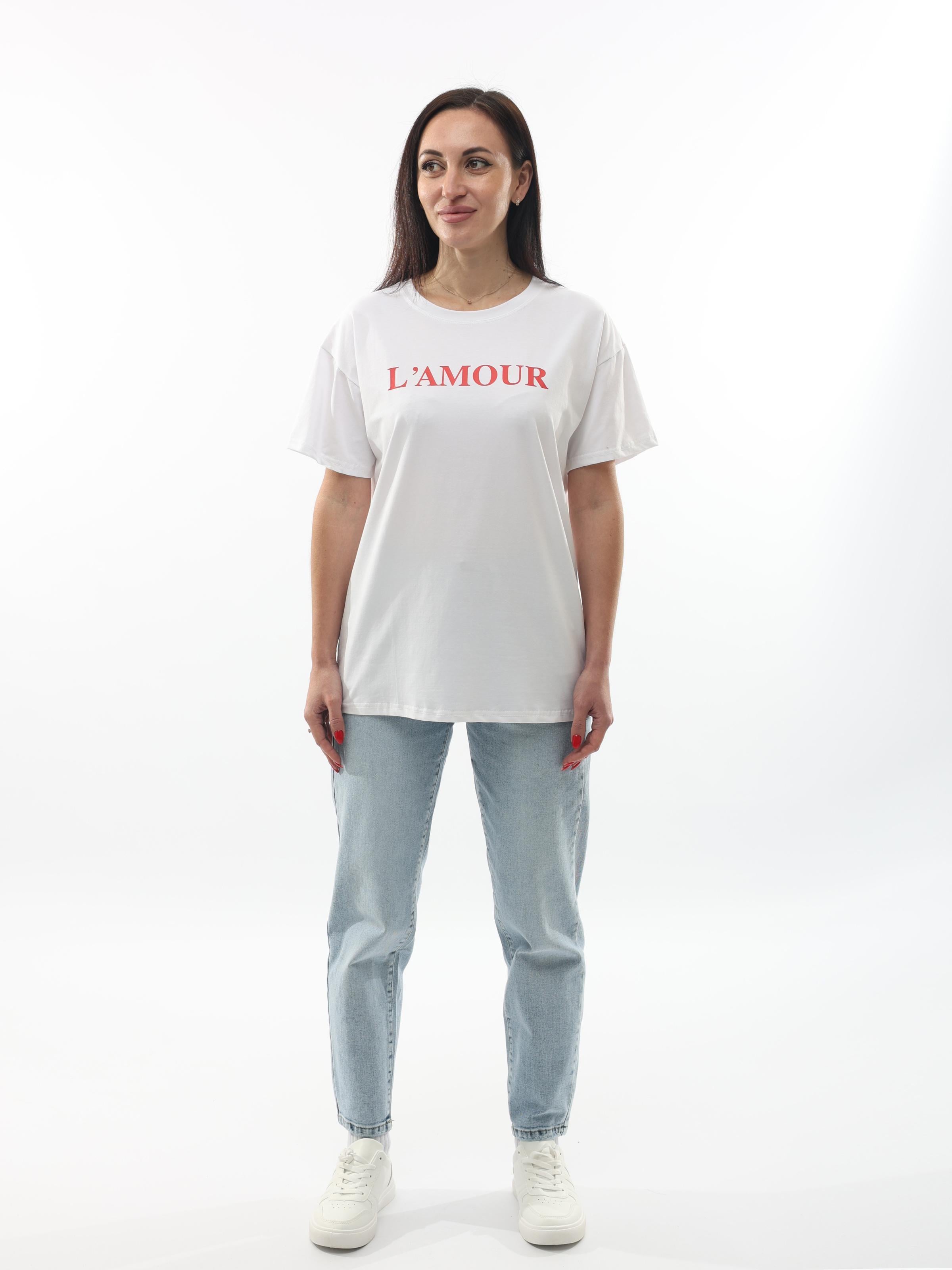 Футболка женская est. 1991 L Белый (278052-L)