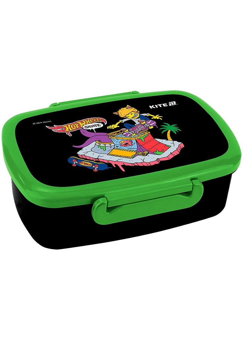 Ланчбокс KITE Hot Wheels с наполнением (HW25-163)