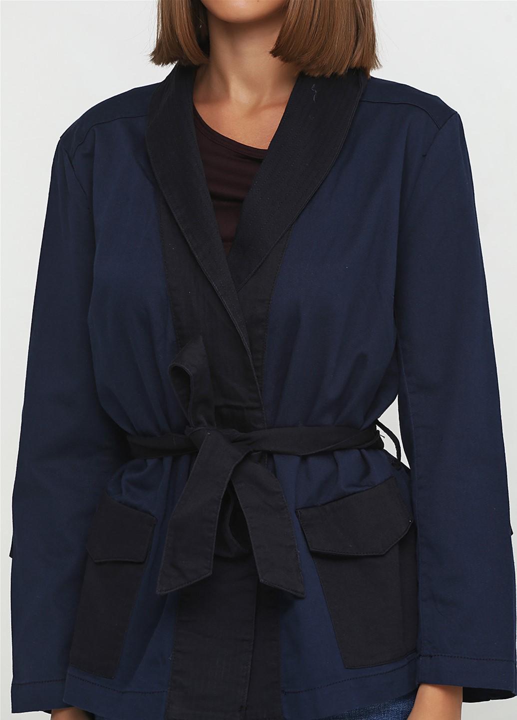 Жакет р. 42 Темно-синий (3151752dm) - фото 2 Жакет р. 42 Темно-синий (3151752dm) - фото 2