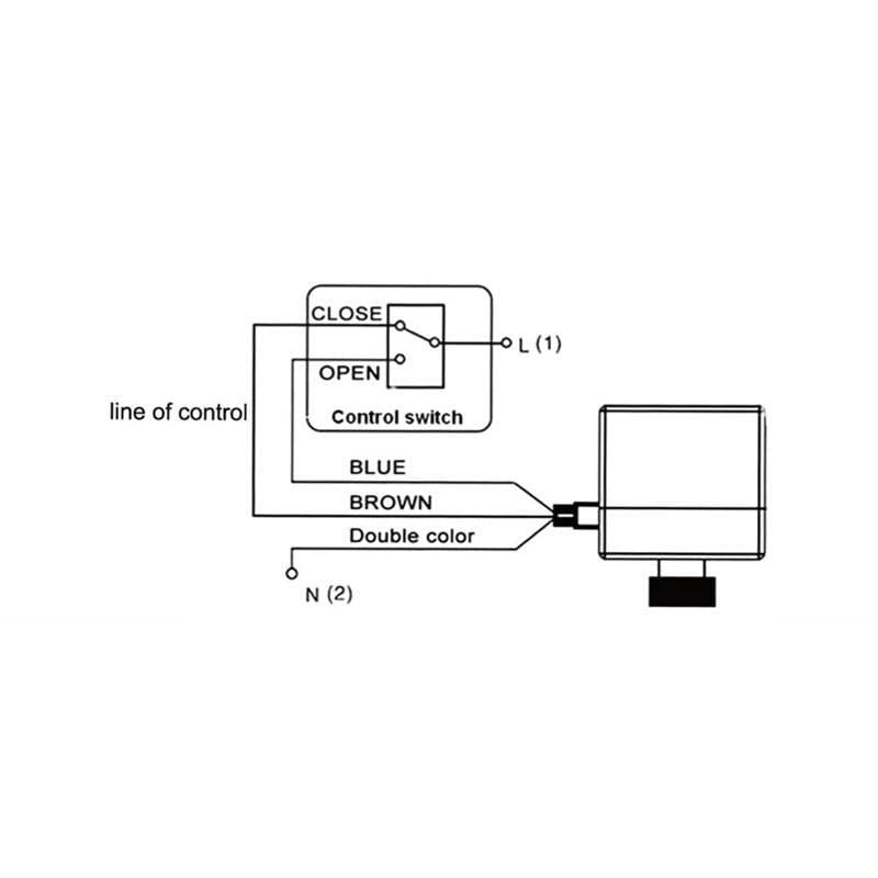 Клапан моторизований латунний кульовий 220В 1/2" - фото 9 Клапан моторизований латунний кульовий 220В 1/2" - фото 9