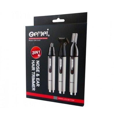 Тример ProGemei GM 3107 3в1 від акумулятора Сріблястий (343373169) - фото 4 Тример ProGemei GM 3107 3в1 від акумулятора Сріблястий (343373169) - фото 4