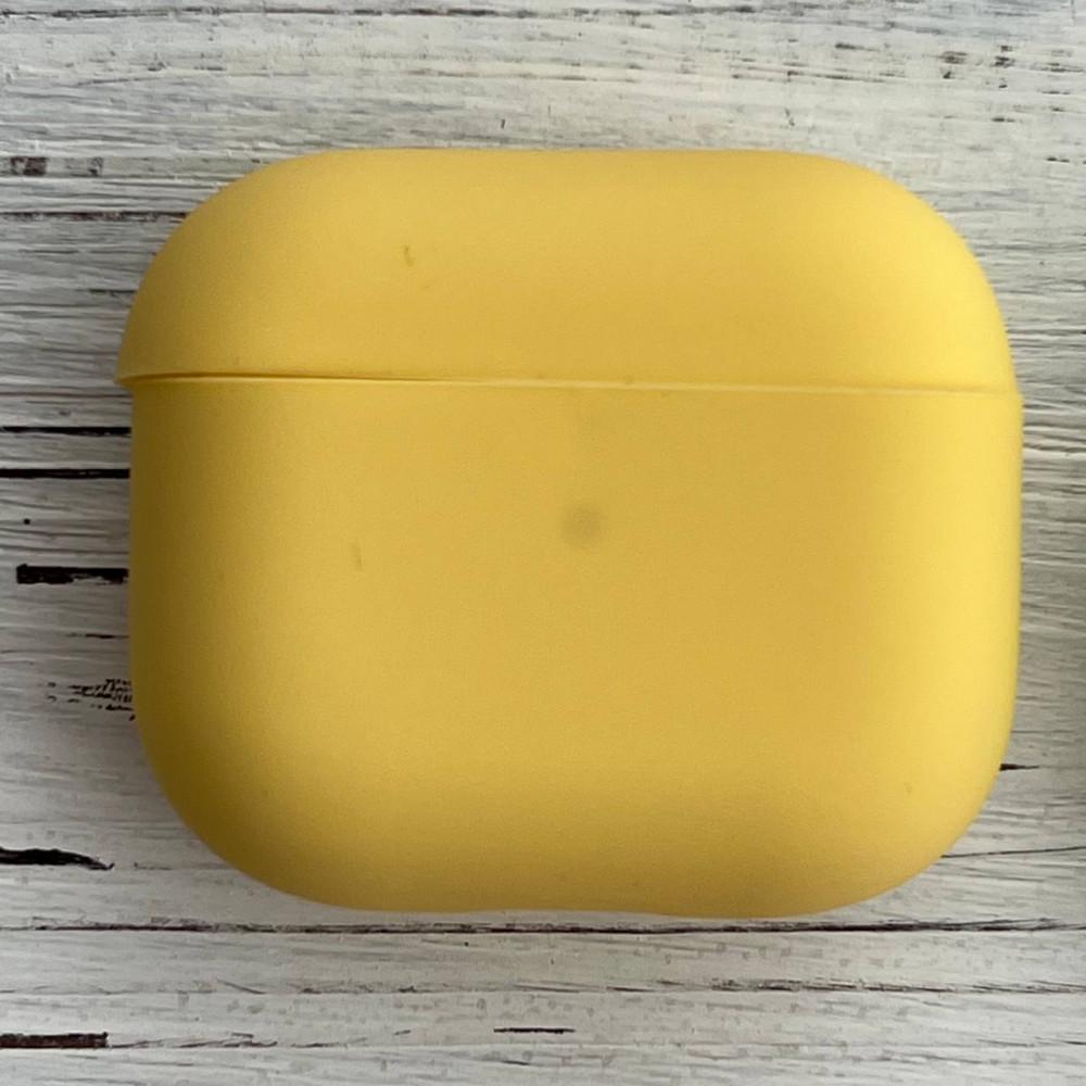 Силіконовий чохол для навушників AirPods 3 Yellow