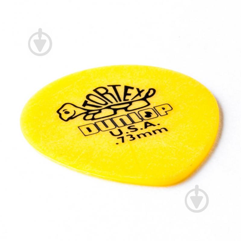 Медіатори Dunlop 4131 Tortex Tear Drop Guitar Pick 0.73 mm (1 шт.) - фото 3