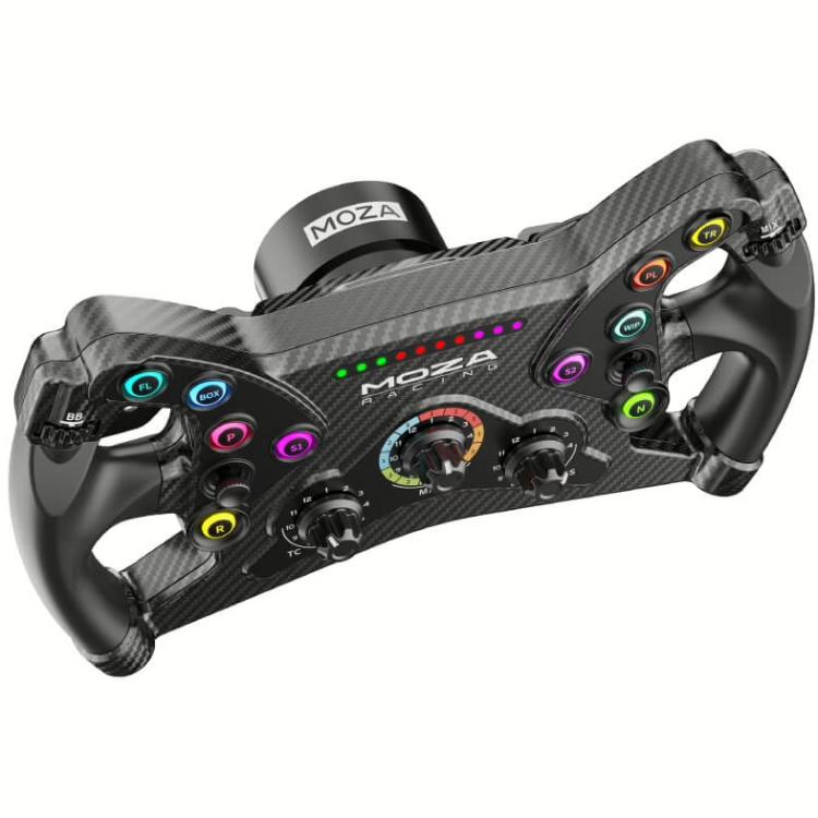 Ігрове кермо Moza Racing KS Steering для PC 30 см 10кн R GB Black (RS047) - фото 5