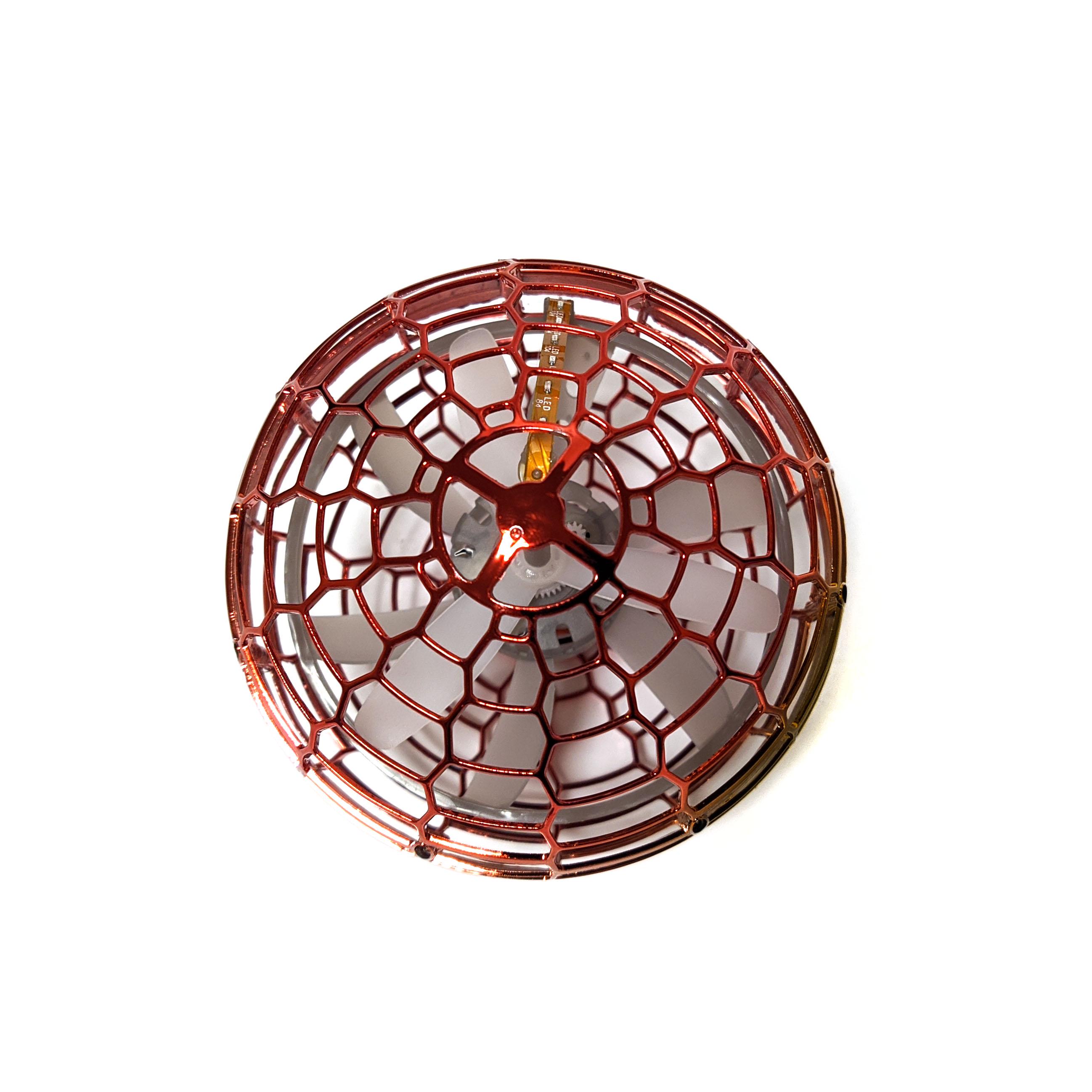 Летающий шар 10 см Jia yue toys интерактивная игрушка Красный (07183k)