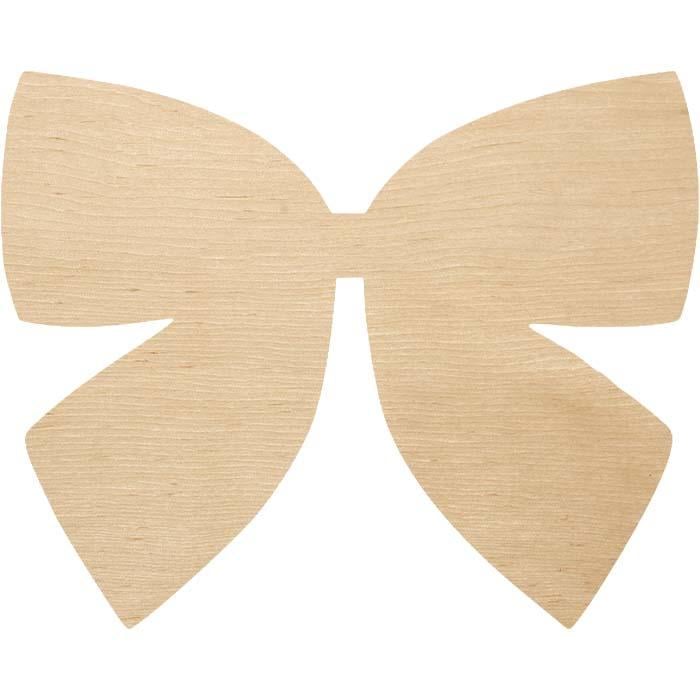 Заготовка из фанеры Бант №19 2,5x2 см (3901100288)