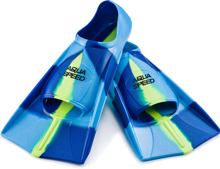 Ласты Aqua Speed Training Fins р. 35/36 Синий/Голубой/Желтый (6936116101802)
