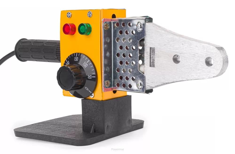 Паяльник для пластикових труб Powermat PM-ZGP-1500T1 2538505300 1500 Вт 320 °C