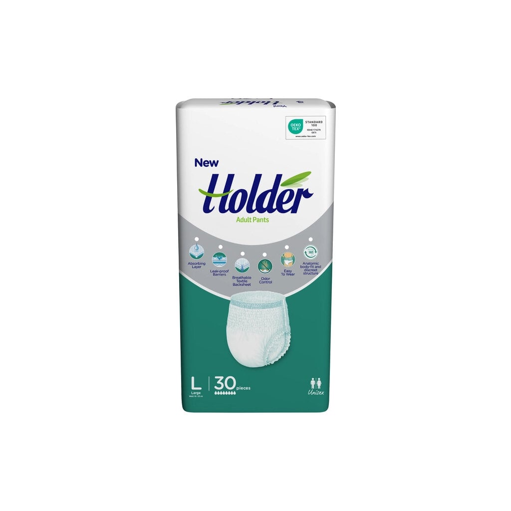 Підгузки для дорослих Holder Emici Kulot Eko труси L Large 30 шт. (8697405346554)