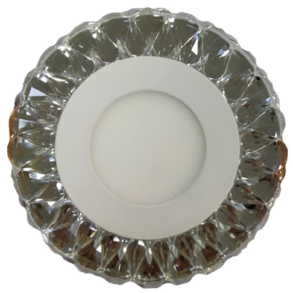 Панель LED Lemanso Иний 3W+3W 350Lm 4500K с розовой подсветкой (LM1004)