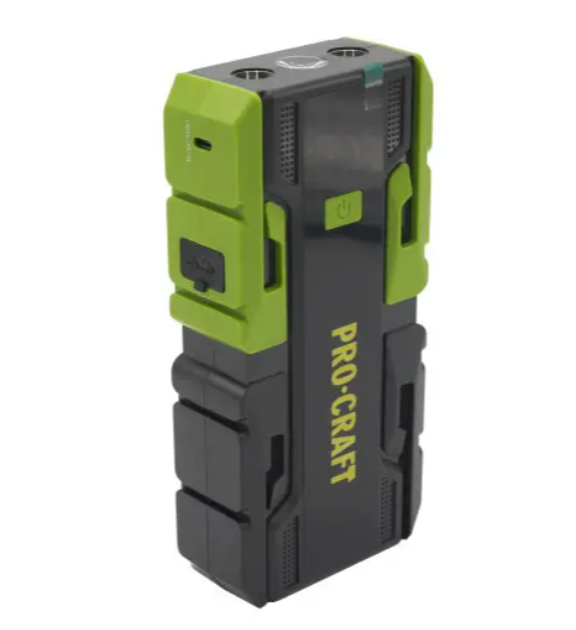 Пуско-зарядное устройство ProCraft JS10 PowerBank 12В 400А Черный (30060054)