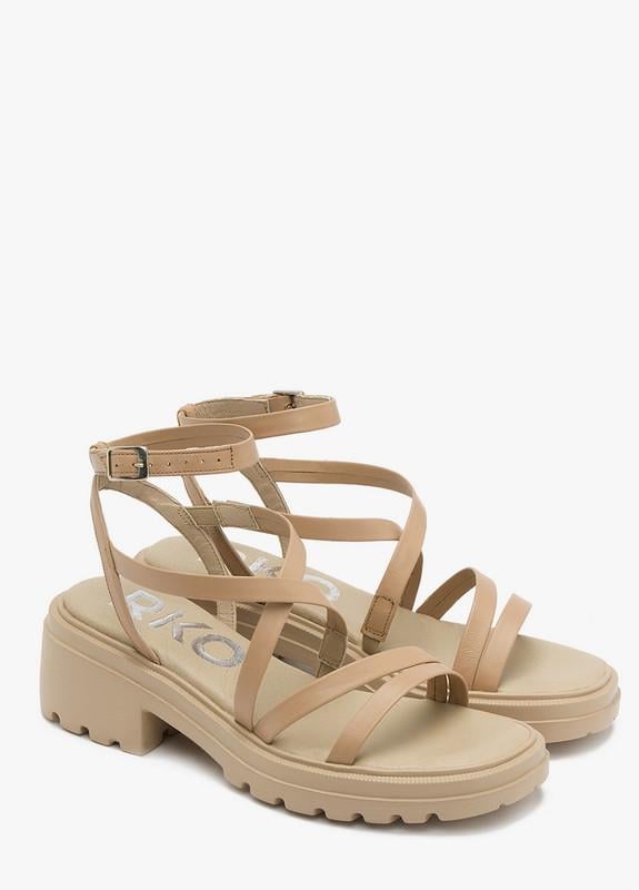 Босоножки римлянки женские RYLKO кожаные р. 38 Бежевый (3MF63_Y_ _3NZ) Босоножки римлянки женские RYLKO кожаные р. 38 Бежевый (3MF63_Y_ _3NZ)