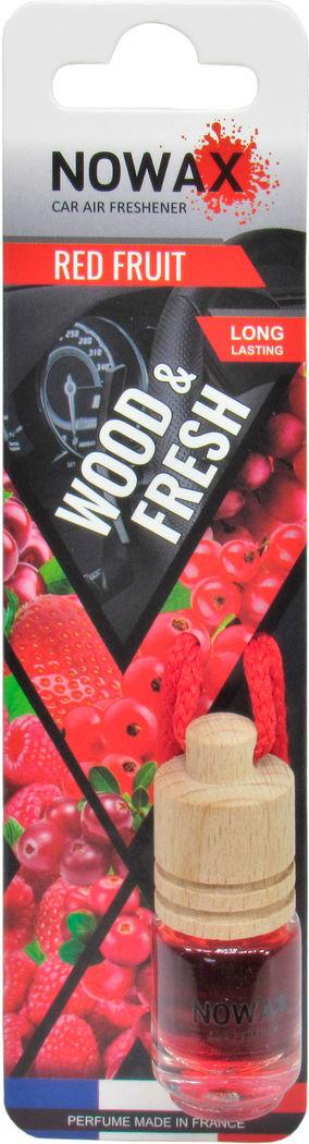 Ароматизатор для авто Nowax Wood Fresh Red Fruits под сиденье жидкий (0304978)