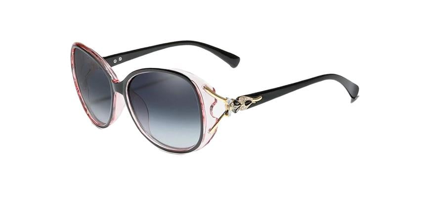 Женские солнцезащитные очки KINGSEVEN DESIGN N7842 в классической оправе с градиентными линзами Розовый/Серый