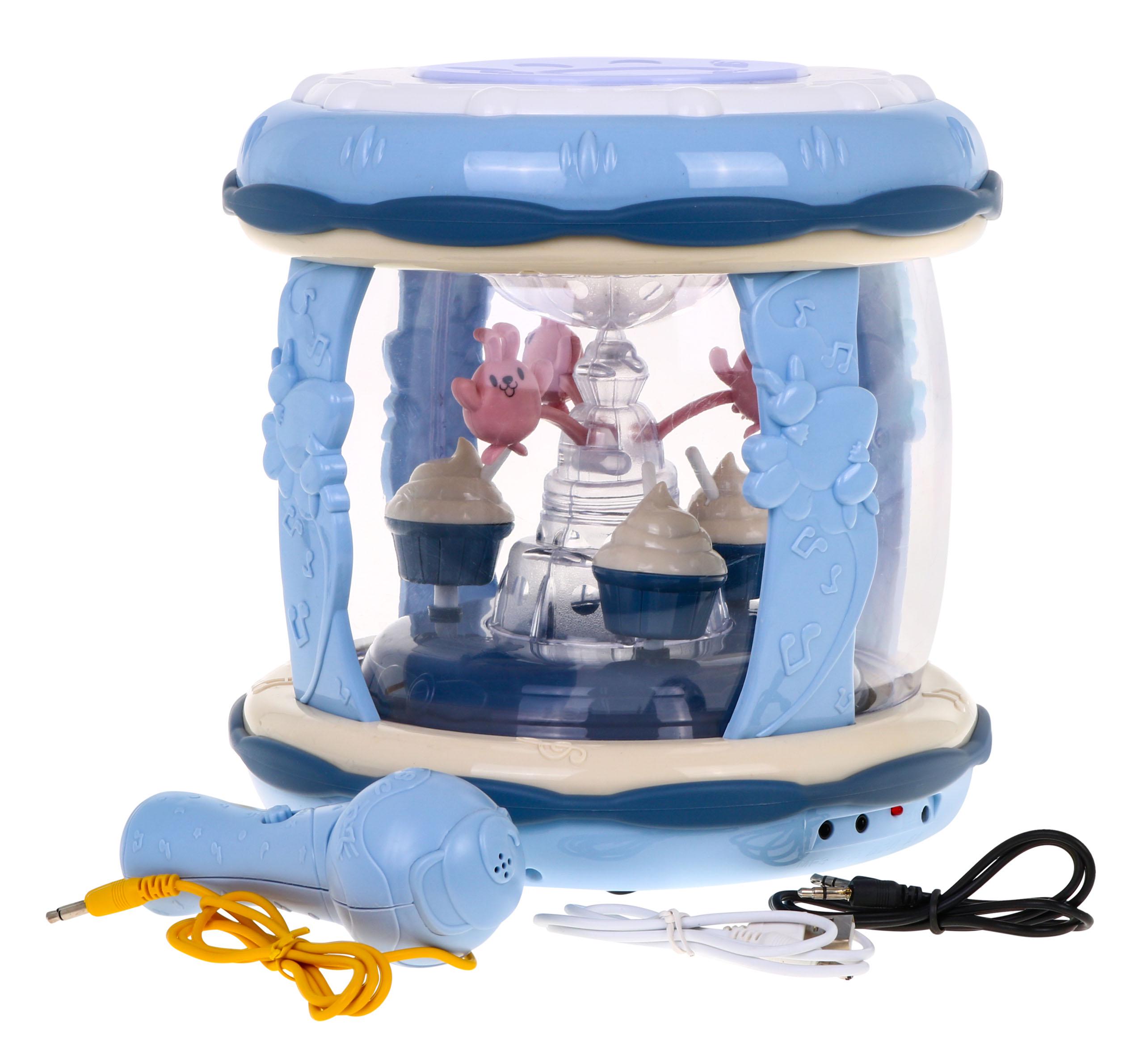 Детский барабан с микрофоном для детей 18м+ (425391)