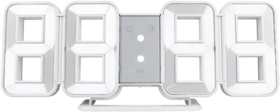 Часы светодиодные цифровые 3D 8-образные креативные