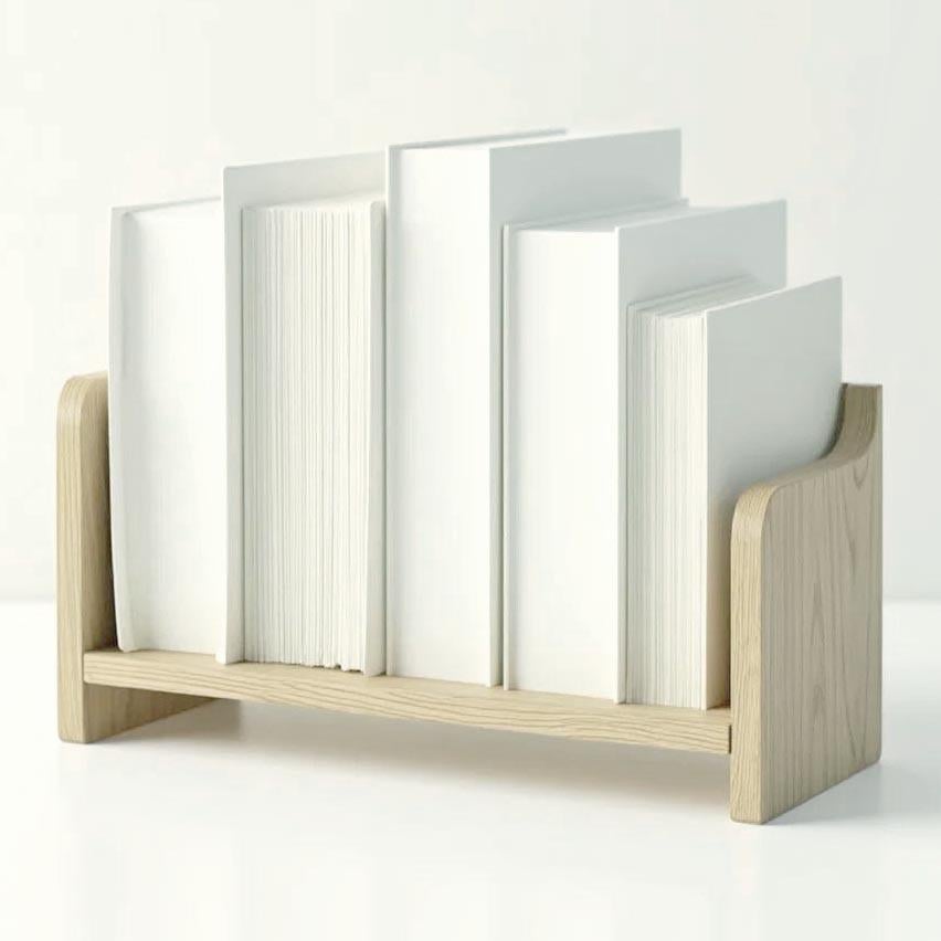 Полка книжная настольная из дерева Дорантеда Бланже (КПА-005901)