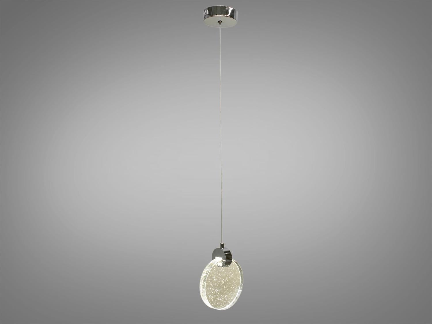 Подвесной светильник светодиодный 3W Хром (3008/1HR) Подвесной светильник светодиодный 3W Хром (3008/1HR)