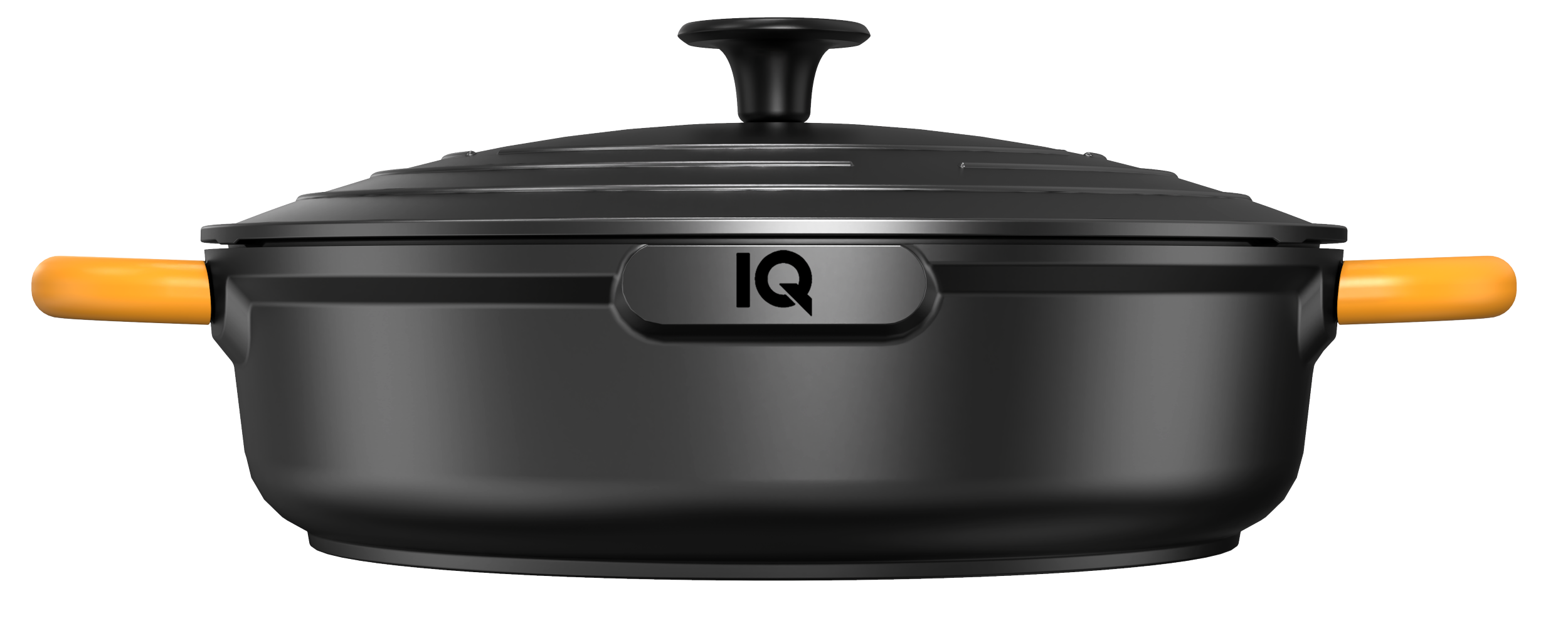 Сотейник IQ Be Active алюмінієвий з кришкою антипригарний 28 см 4,0 л (UG-IQ-2148-28)