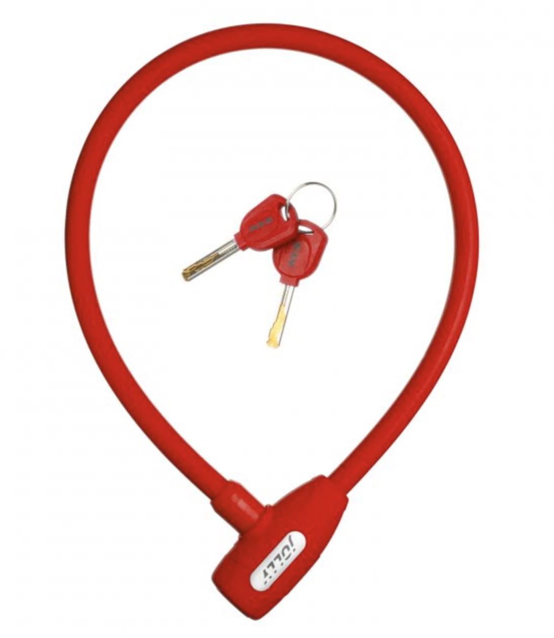 Велозамок KLS Jolly 12x650 Красный - фото 4