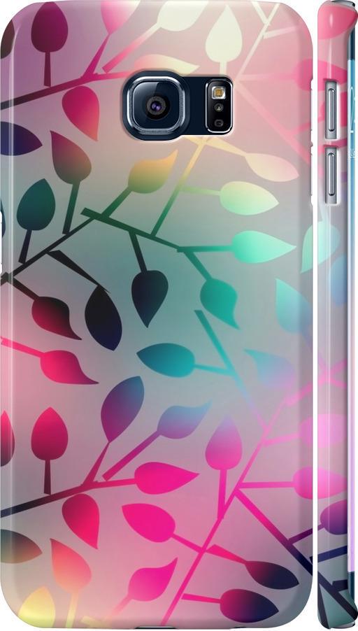 Чехол на Samsung Galaxy S6 Edge G925F Листья (2235m-83-42517)