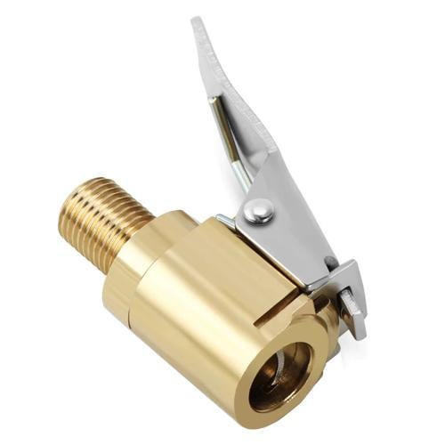 Клапан быстросъемный для накачивания автомобильных шин для компрессора латунь резьба 8 мм (534935)