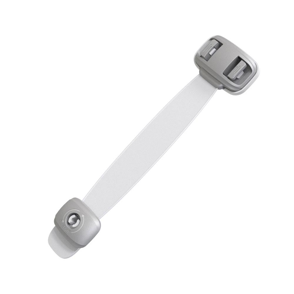 Замок-блокатор защитный для комода и выдвижных полок гибкий Серый (NR0267) Замок-блокатор защитный для комода и выдвижных полок гибкий Серый (NR0267)