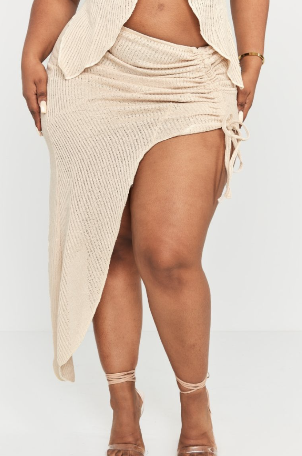 Юбка Pretty Little Thing CNF4966 р. 56 Бежевый - фото 4 Юбка Pretty Little Thing CNF4966 р. 56 Бежевый - фото 4