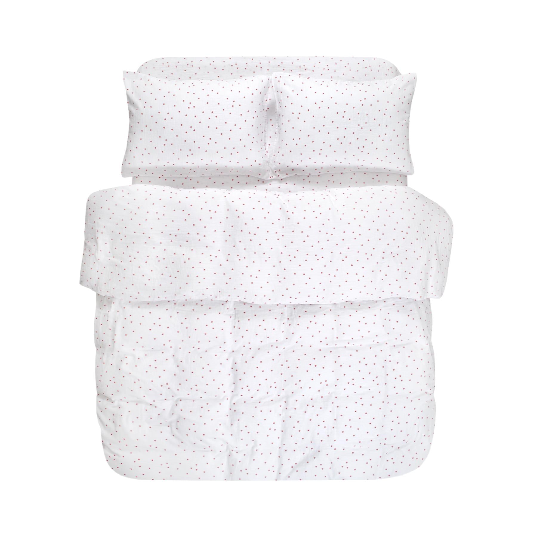 Постільна білизна muslin Lotus Home Molly Heart полуторний (svt-2000022341547)