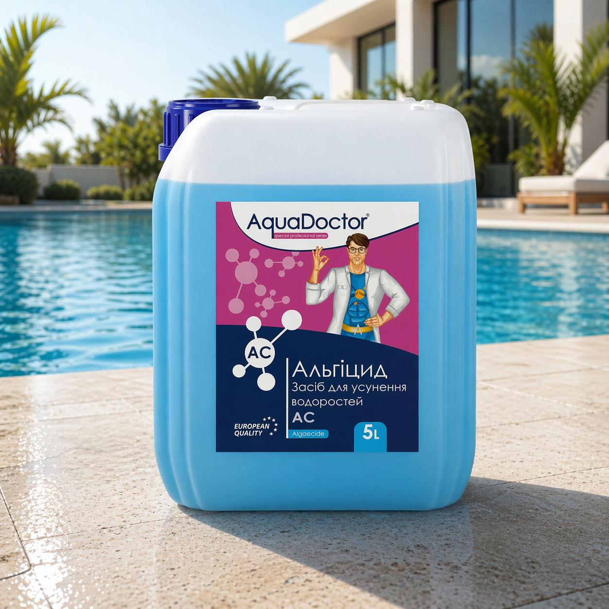 Альгицид для бассейна AquaDoctor AC 5 л (1554)