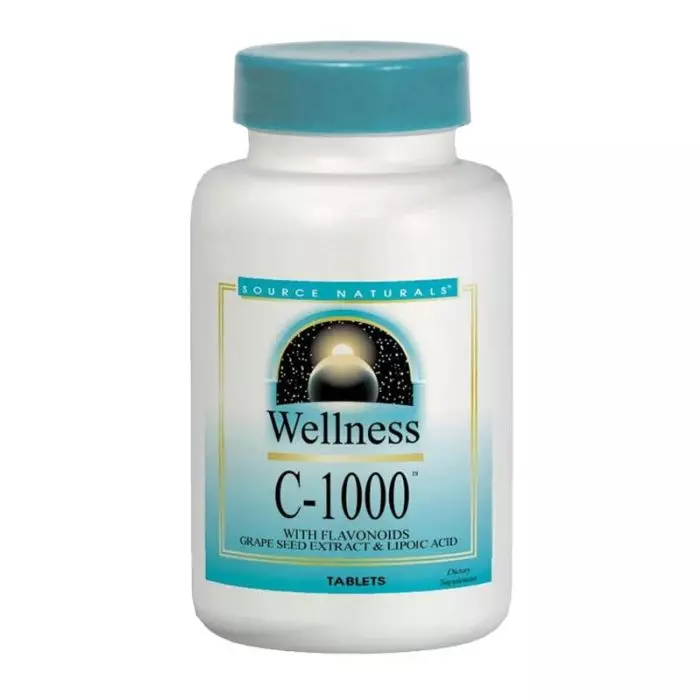 Вітамін С-1000 Source Naturals Wellness 100 таблеток (SN1032)