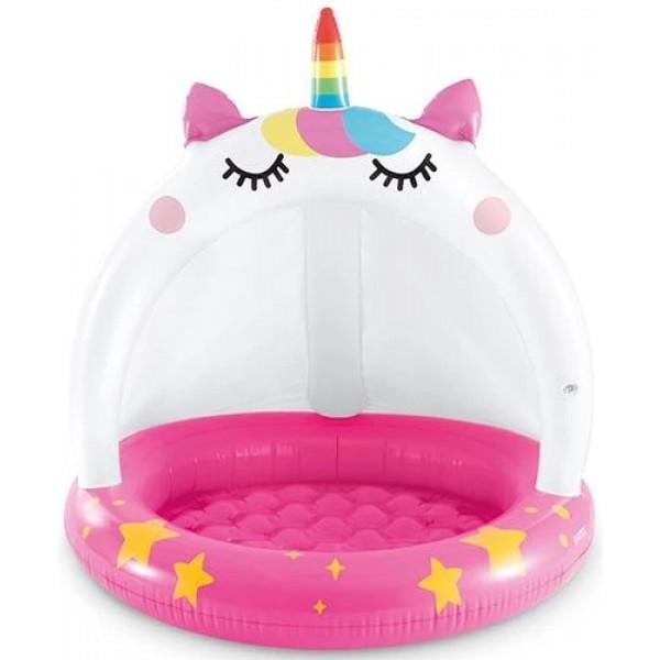Бассейн детский надувной Единорог 102х102 см (31637156)
