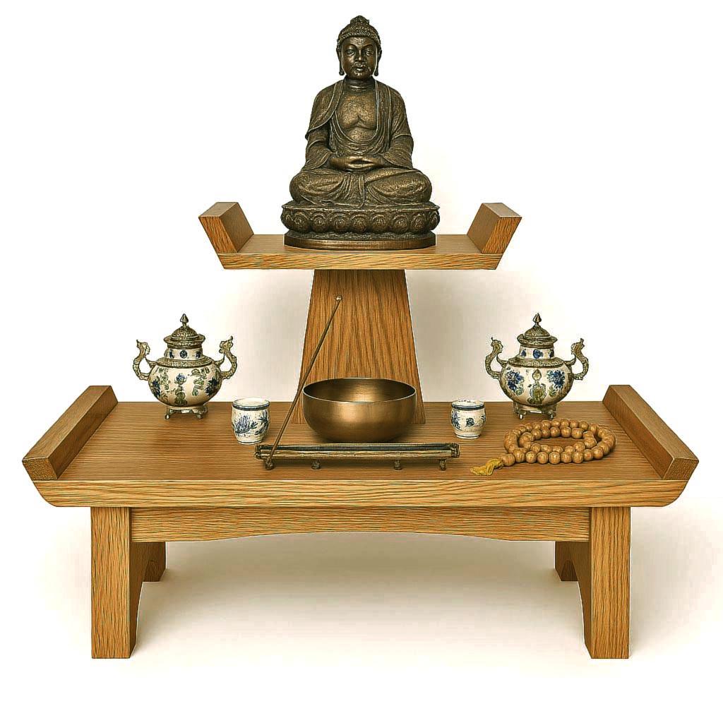 Алтарь для медитации из дерева Фарата Сиена (ЛАТ-001705)