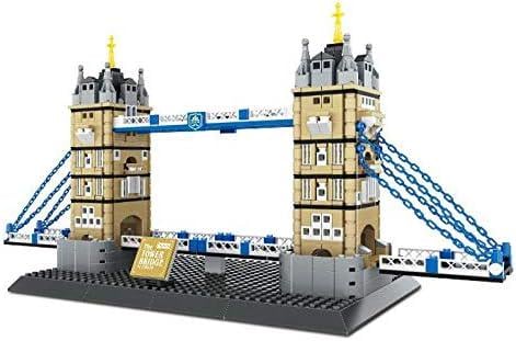 Конструктор 3D Wange Архитектура Тауэрский мост Tower Bridge 4219 для детей и взрослых 3Д 970 деталей детский