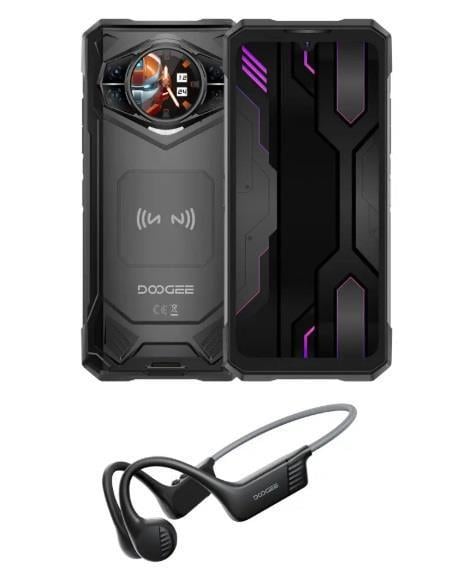 Смартфон Doogee S200X VIP Edition 12/512ГБ Black (6923740293799)
