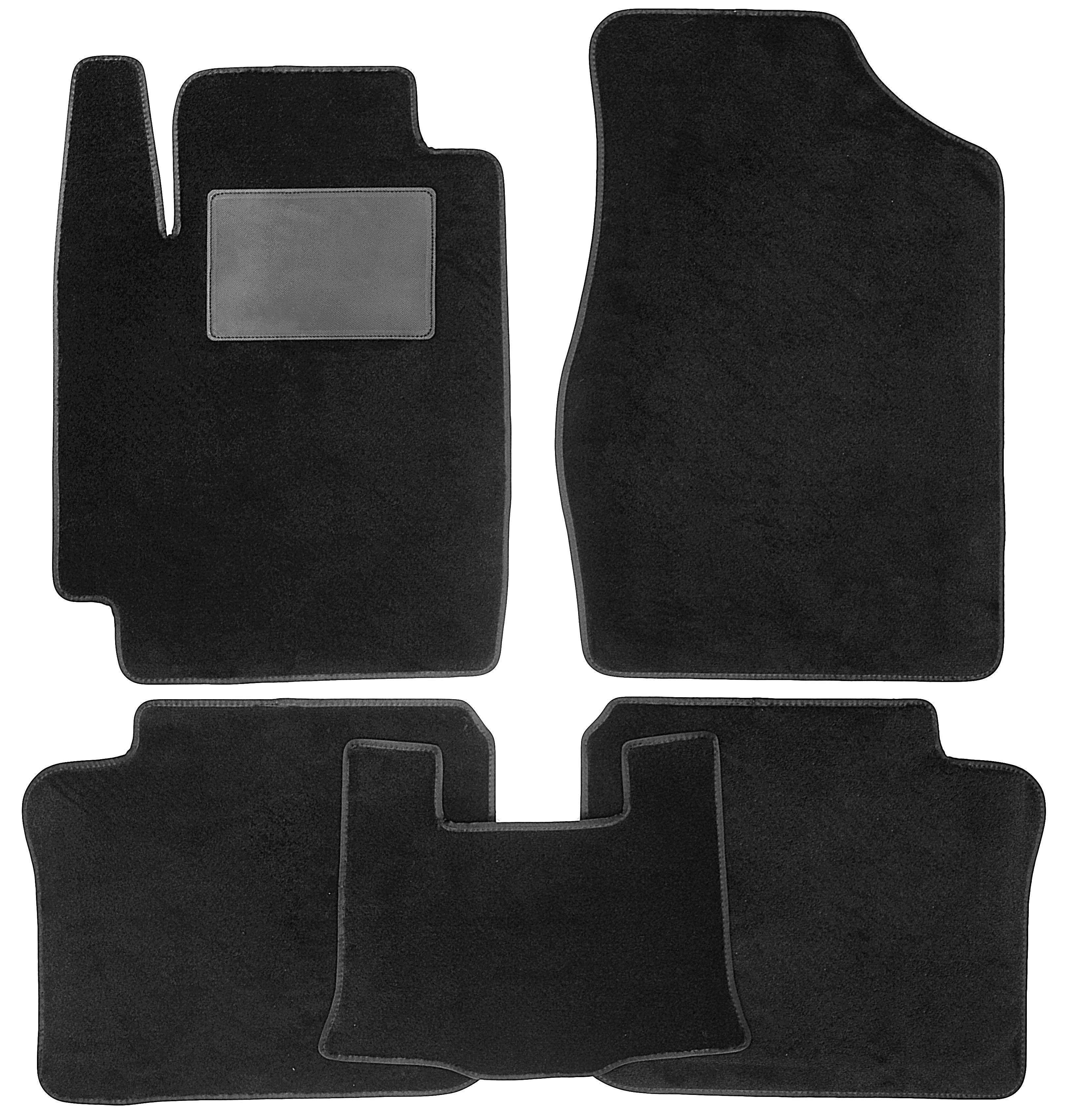 Коврики в салон Optimal для Toyota Camry V20 1997-2001 текстильные Черный (165534)